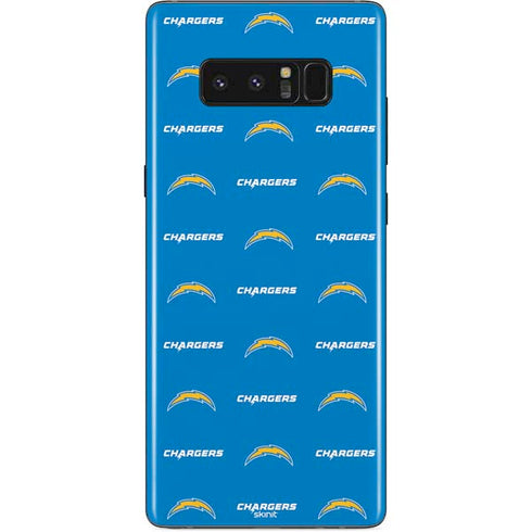 NFL Los Angeles Chargers Blitz Series Galaxy Note 8 Skin