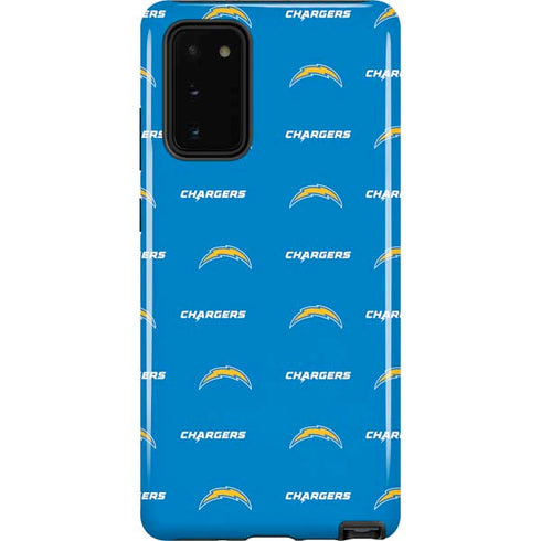 NFL Los Angeles Chargers Blitz Series Galaxy Note20 5G Pro Case