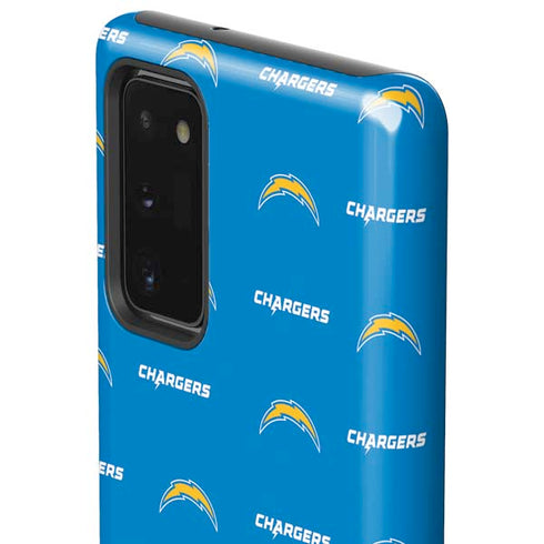 NFL Los Angeles Chargers Blitz Series Galaxy Note20 5G Pro Case