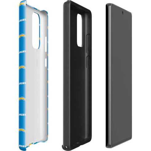 NFL Los Angeles Chargers Blitz Series Galaxy Note20 5G Pro Case