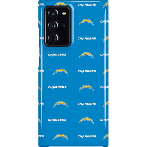 NFL Los Angeles Chargers Blitz Series Galaxy Note20 Ultra 5G Lite Case