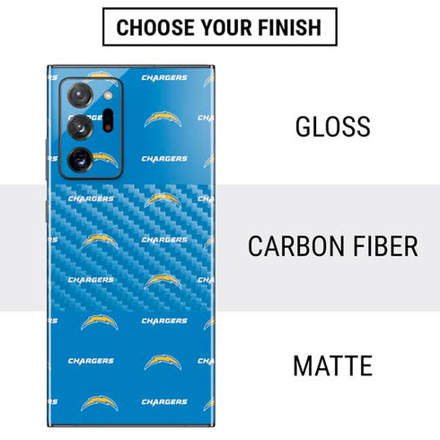 NFL Los Angeles Chargers Blitz Series Galaxy Note20 Ultra 5G Skin