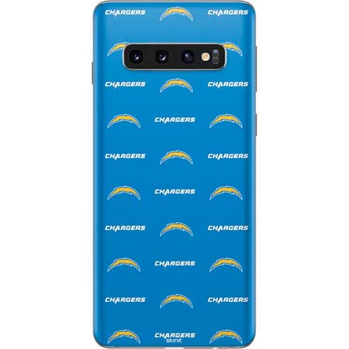 NFL Los Angeles Chargers Blitz Series Galaxy S10 Skin