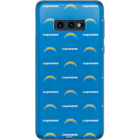 NFL Los Angeles Chargers Blitz Series Galaxy S10e Skin
