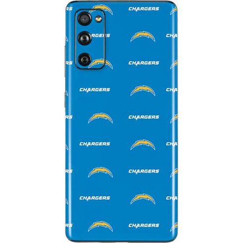 NFL Los Angeles Chargers Blitz Series Galaxy S20 Fan Edition Skin