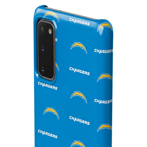 NFL Los Angeles Chargers Blitz Series Galaxy S20 Lite Case