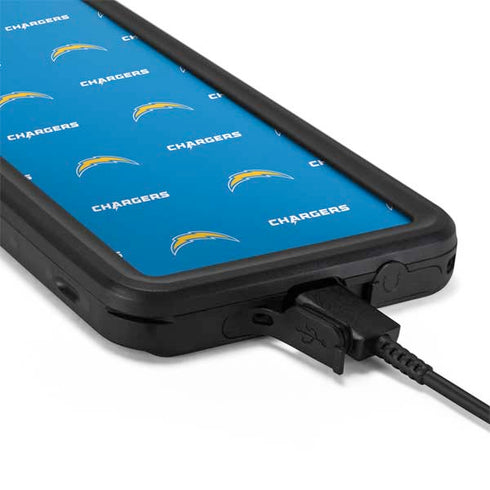 NFL Los Angeles Chargers Blitz Series Galaxy S20 Waterproof Case