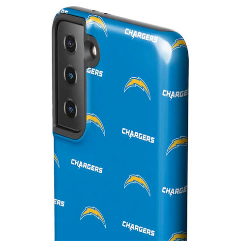 NFL Los Angeles Chargers Blitz Series Galaxy S21 Plus 5G Pro Case