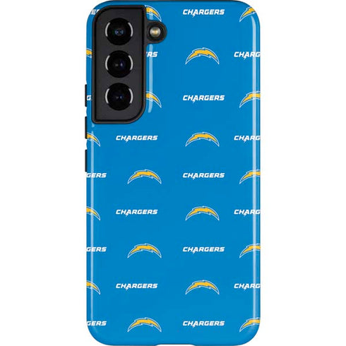NFL Los Angeles Chargers Blitz Series Galaxy S22 Pro Case
