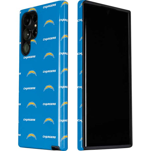 NFL Los Angeles Chargers Blitz Series Galaxy S22 Ultra Pro Case