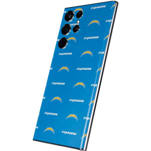 NFL Los Angeles Chargers Blitz Series Galaxy S22 Ultra Skin