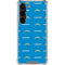 NFL Los Angeles Chargers Blitz Series Galaxy S23 Clear Case