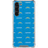NFL Los Angeles Chargers Blitz Series Galaxy S23 Plus Clear Case