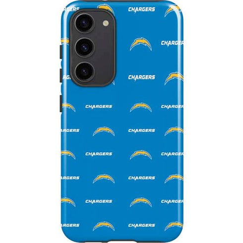 NFL Los Angeles Chargers Blitz Series Galaxy S23 Plus Pro Case