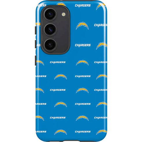 NFL Los Angeles Chargers Blitz Series Galaxy S23 Pro Case