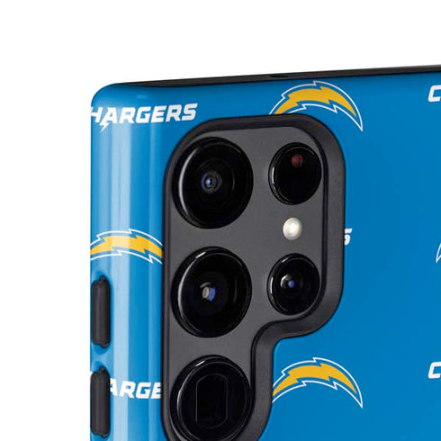 NFL Los Angeles Chargers Blitz Series Galaxy S24 Ultra Impact Case