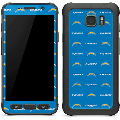 NFL Los Angeles Chargers Blitz Series Galaxy S7 Active Skin
