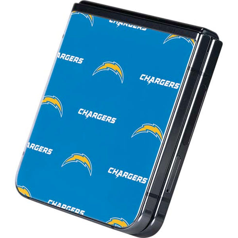 NFL Los Angeles Chargers Blitz Series Galaxy Z Flip5 5G Skin
