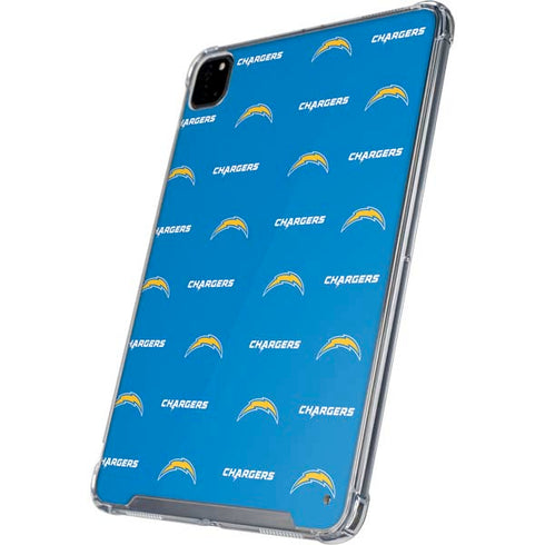 NFL Los Angeles Chargers Blitz Series iPad Pro 12.9in (2020) Clear Case