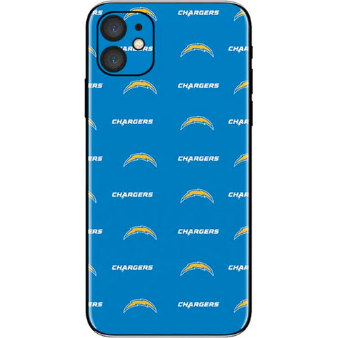 NFL Los Angeles Chargers Blitz Series iPhone 11 Skin