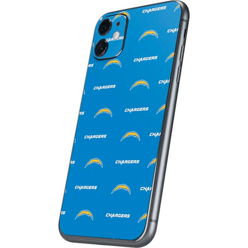 NFL Los Angeles Chargers Blitz Series iPhone 11 Skin