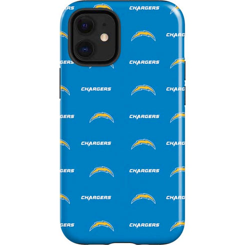 NFL Los Angeles Chargers Blitz Series iPhone 12 Mini Impact Case