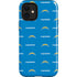 NFL Los Angeles Chargers Blitz Series iPhone 12 Mini Impact Case