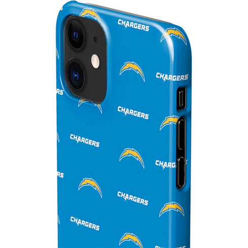 NFL Los Angeles Chargers Blitz Series iPhone 12 Mini Lite Case