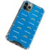 NFL Los Angeles Chargers Blitz Series iPhone 12 Pro Clear Case