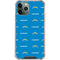 NFL Los Angeles Chargers Blitz Series iPhone 12 Pro Max Clear Case