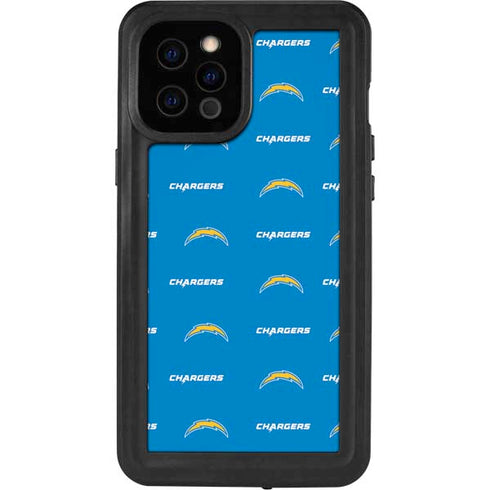 NFL Los Angeles Chargers Blitz Series iPhone 12 Pro Max Waterproof Case