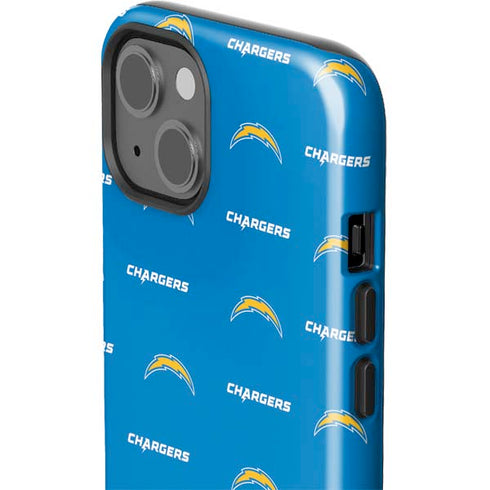 NFL Los Angeles Chargers Blitz Series iPhone 15 Plus Impact Case