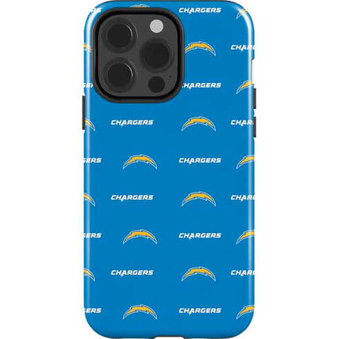 NFL Los Angeles Chargers Blitz Series iPhone 15 Pro Impact Case