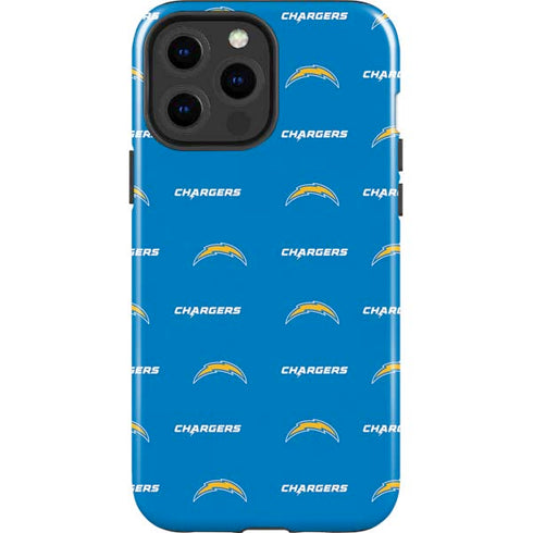 NFL Los Angeles Chargers Blitz Series iPhone 15 Pro Max Impact Case