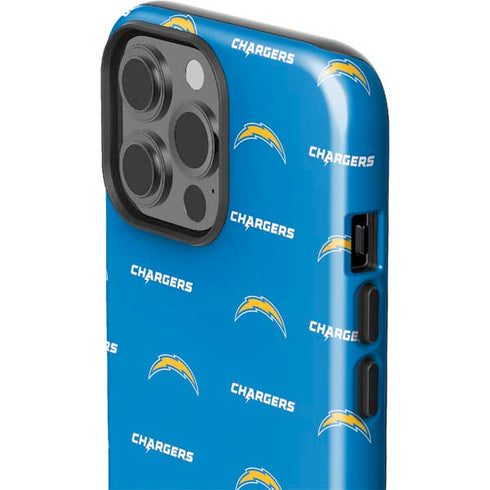 NFL Los Angeles Chargers Blitz Series iPhone 15 Pro Max Impact Case