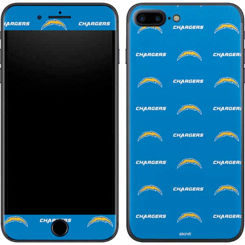 NFL Los Angeles Chargers Blitz Series iPhone 8 Plus Skin