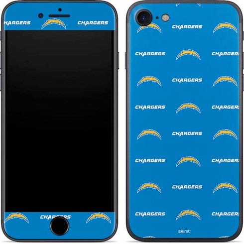 NFL Los Angeles Chargers Blitz Series iPhone SE (2nd & 3rd Gen) Skin