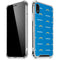 NFL Los Angeles Chargers Blitz Series iPhone XR Clear Case