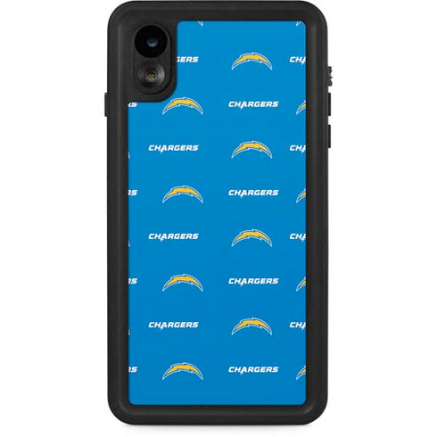 NFL Los Angeles Chargers Blitz Series iPhone XR Waterproof Case