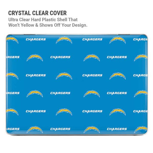 NFL Los Angeles Chargers Blitz Series MacBook Pro 15in (2016-19) Case plus Skin