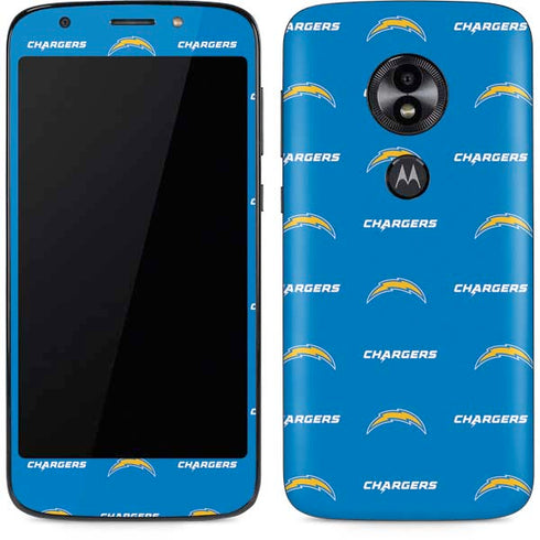 NFL Los Angeles Chargers Blitz Series Moto E5 Play Skin