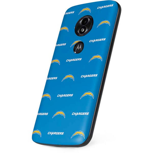 NFL Los Angeles Chargers Blitz Series Moto E5 Play Skin