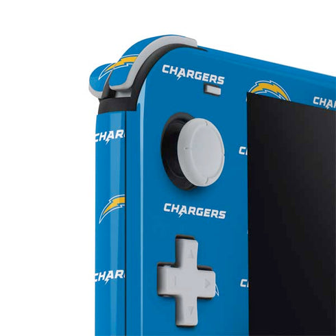 NFL Los Angeles Chargers Blitz Series Nintendo Switch Lite Skin