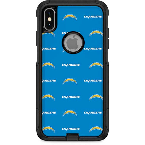 NFL Los Angeles Chargers Blitz Series Otterbox Commuter iPhone Skin