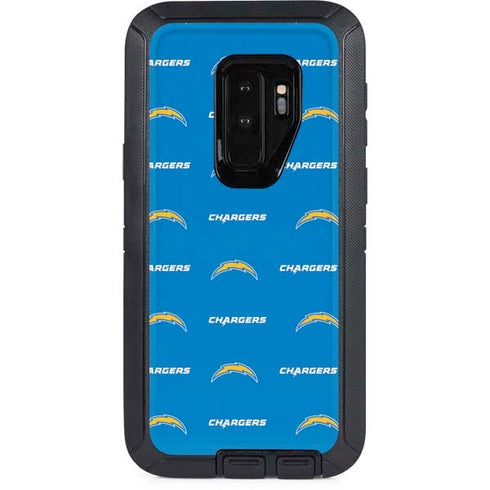 NFL Los Angeles Chargers Blitz Series Otterbox Defender Galaxy Skin