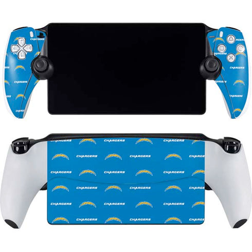 NFL Los Angeles Chargers Blitz Series PlayStation Portal Remote Player Skin