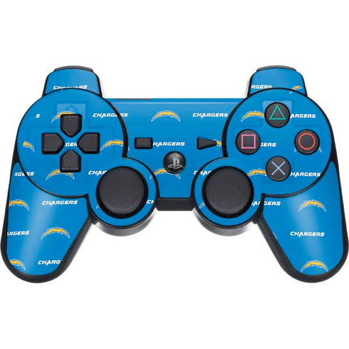 NFL Los Angeles Chargers Blitz Series PS3 Dual Shock wireless controller Skin