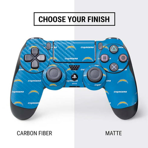 NFL Los Angeles Chargers Blitz Series PS4 Controller Skin