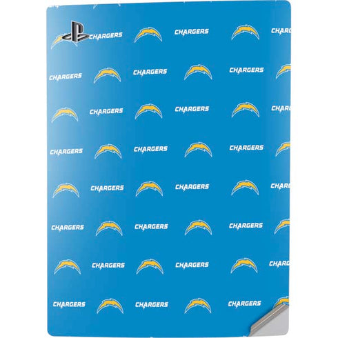 NFL Los Angeles Chargers Blitz Series PS5 Digital Edition Console Skin