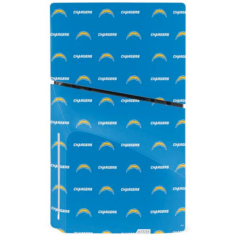 NFL Los Angeles Chargers Blitz Series PS5 Slim Disk Console Skin